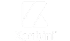 The Konbini logo, which is a stylized white 'K' over the word 'Konbini' on a green background.